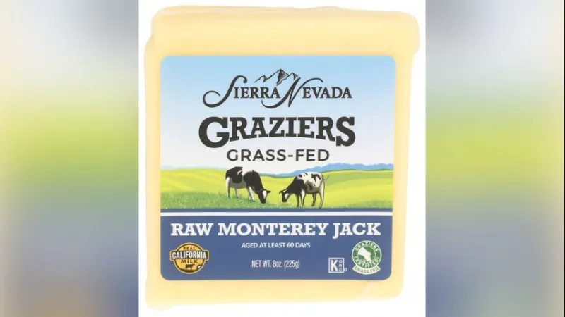 Sierra Nevada Graziers raw milk cheese recalled over E. coli concerns in Louisiana