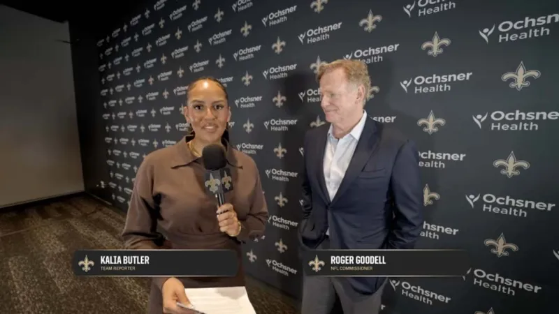 Roger Goodell reflects on Saints' Rebirth game, Steve Gleason and NFL's Paris debut