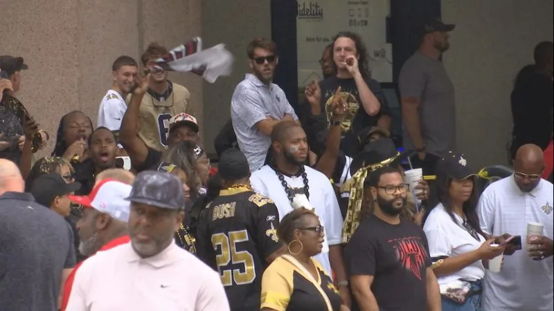 Fans celebrate 20 years since the Saints returned to the Superdome after Hurricane Katrina