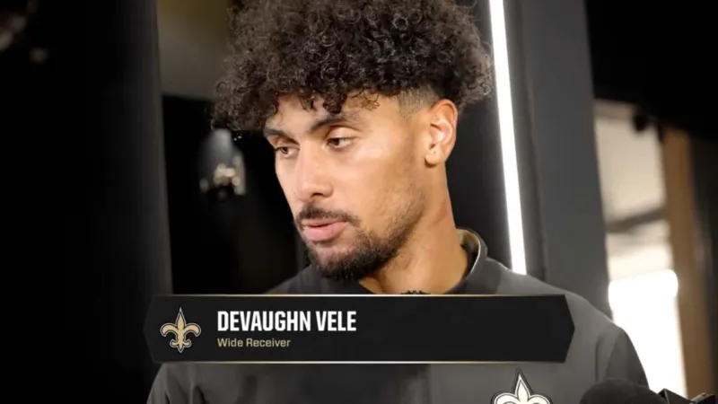 Devaughn Vele | Saints-Falcons Postgame