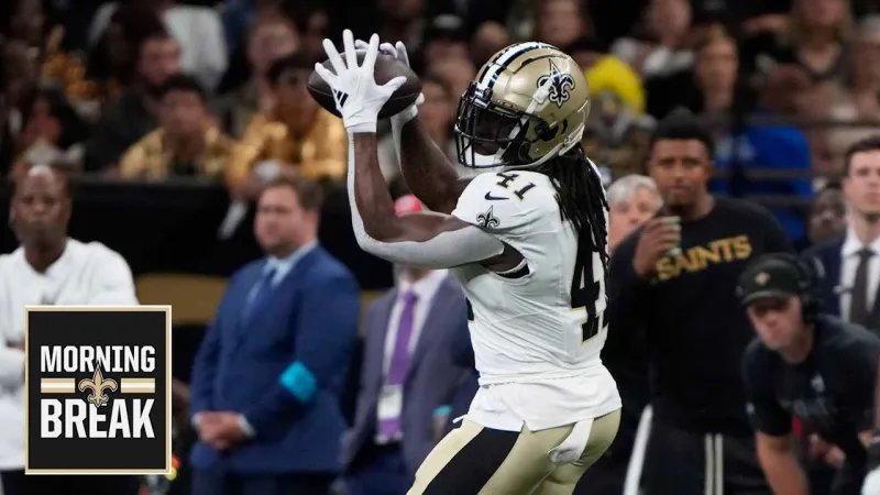 Morning Break: Saints reflect on Monday night matchup, Alvin Kamara climbs career touchdown ranks