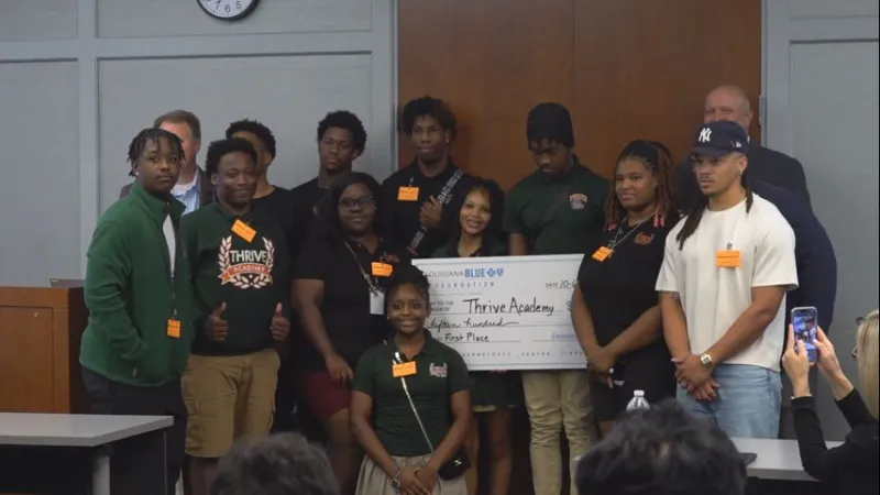 Three Baton Rouge schools receive awards for anti-drug PSA contest