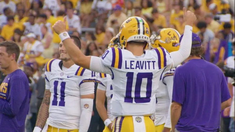 Sam Leavitt's hamstring injury has forced better pocket presence