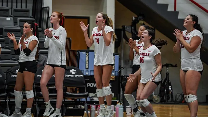 Nicholls VB set for Road Contests at LSU New Orleans & Southeastern