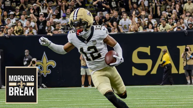 Morning Break: Chris Olave stands out as Saints look ahead to Vikings