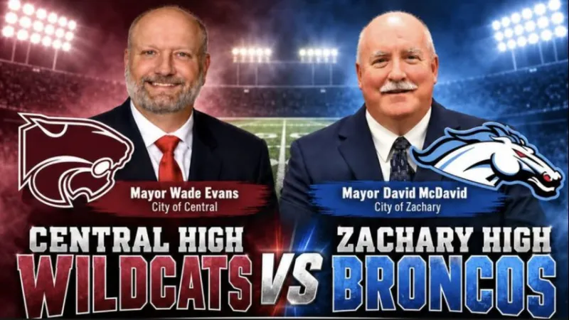 Central, Zachary mayors make steak bet ahead of Friday night matchup