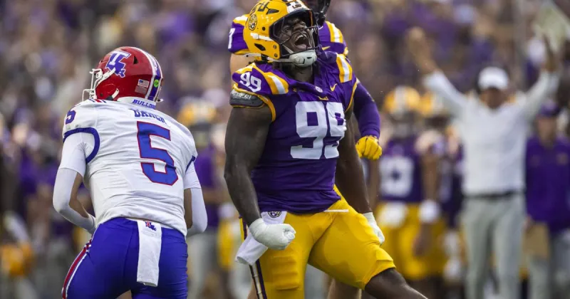 After a devastating loss as a child, LSU's Deuce Geralds finds joy in being nightmare for QBs