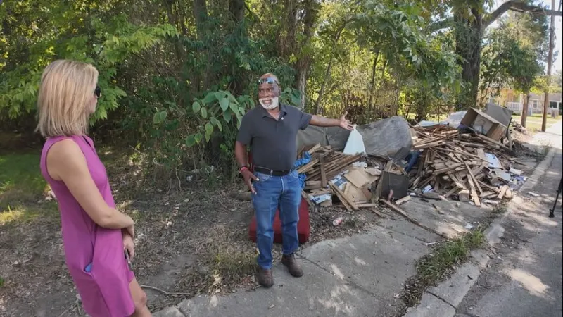 Residents frustrated as trash piles up on Georgia Street, neighboring areas