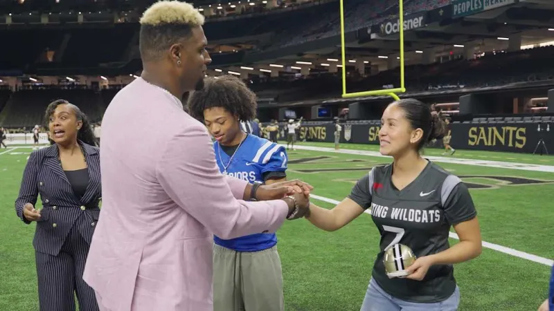 Saints honor 2026 Latino Youth Honors nominee Aylinne