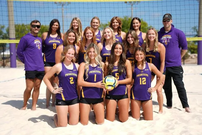 Beach Volleyball Opens Fall Season at Coconut Beach in AVCA Bid Event
