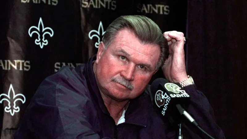 Former New Orleans Saints coach Mike Ditka epitomized toughness while forging Hall of Fame career