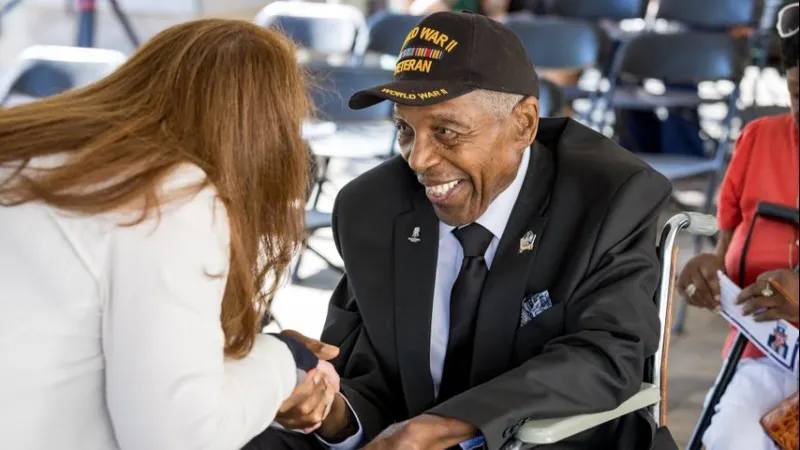 Louisiana World War II veteran Elmo Sholes passes away at 105