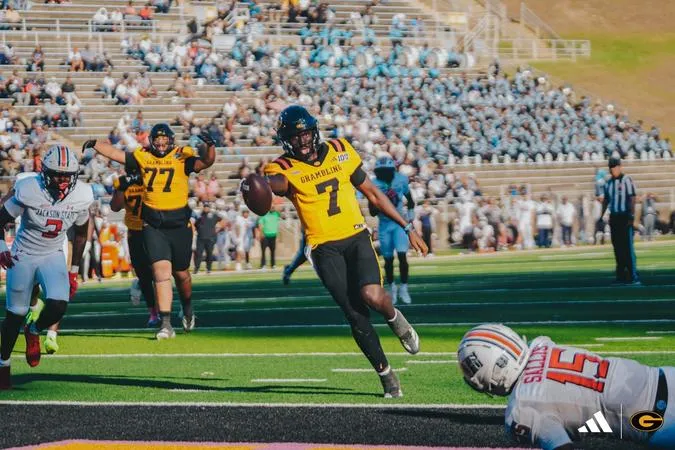 Robinson Accounts for Five Touchdowns as Grambling State Tops No. 22 Jackson State