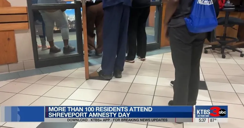 Shreveport City Marshal's Office holds annual Amnesty Day