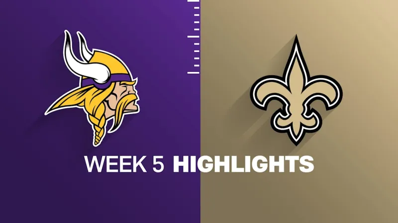 Saints vs. Vikings Highlights | 2026 NFL Week 5