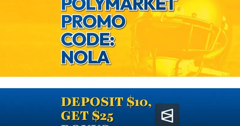 Polymarket Promo Code NOLA: Get $25 Ravens-Falcons Bonus