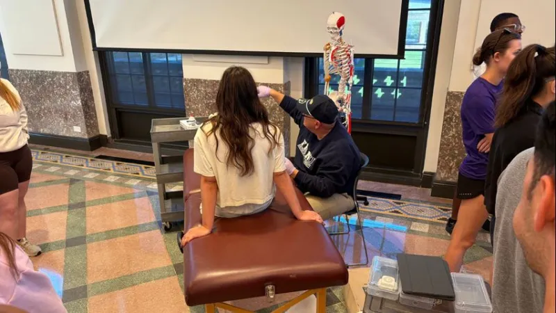 LSU launches inaugural Geaux Pre-Health Week with event highlighting FranU's physical therapy program
