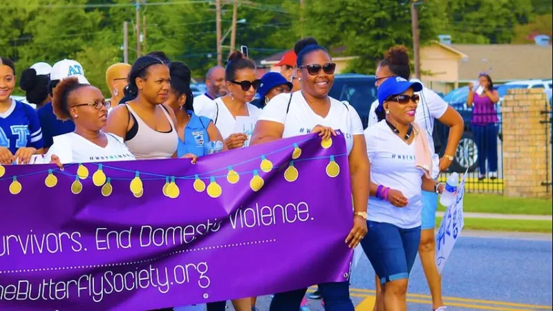 Twahna P. Harris' Butterfly Society hosting series of events during Domestic Violence Awareness Month