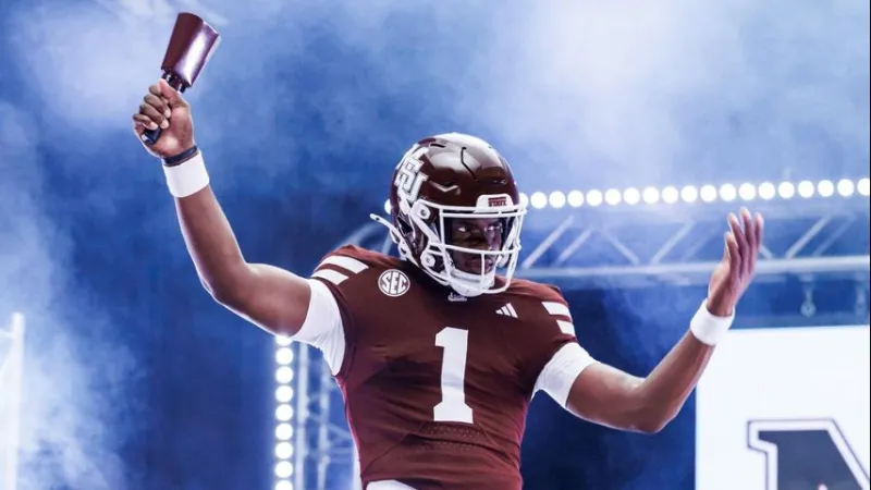 Status of Mississippi State quarterback up in the air ahead of LSU game