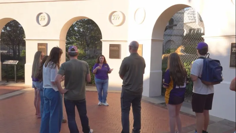LSU vet school holds informational 'Tiger Talk' outside of Mike's habitat