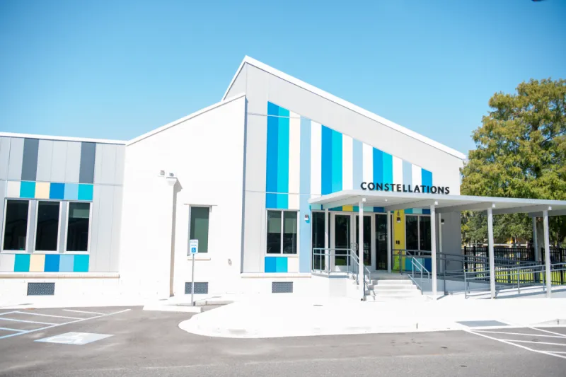 The yellow and turquoise school filling a critical gap for kids with autism in New Orleans