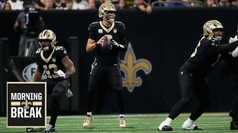 Morning Break: Saints look to turn things around entering Week 6