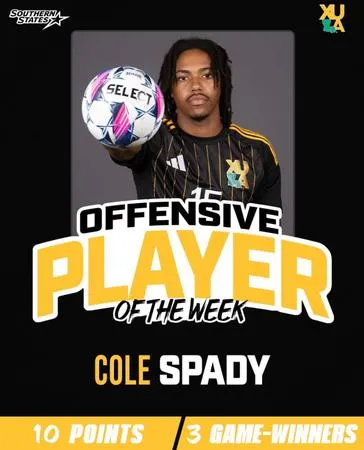 Spady earns SSAC weekly award