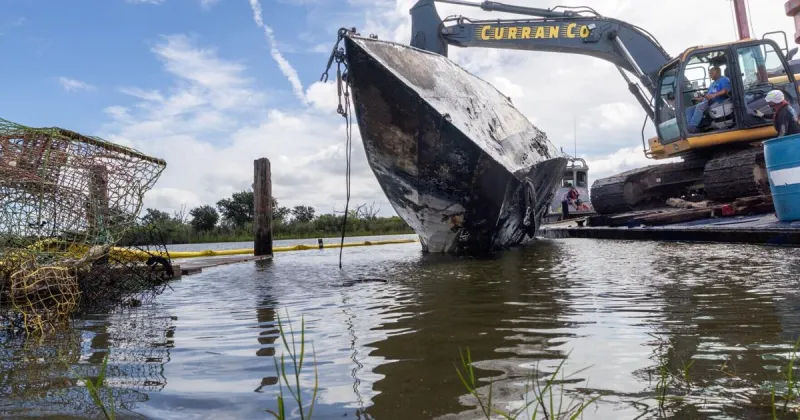 Sunken boats litter Louisiana waterways. One hurricane-prone parish has had enough.