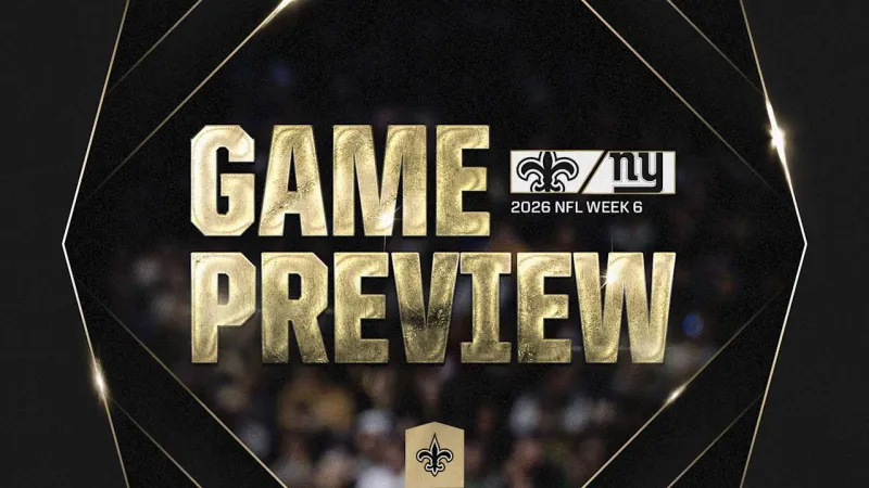 Game Preview: Giants vs. Saints