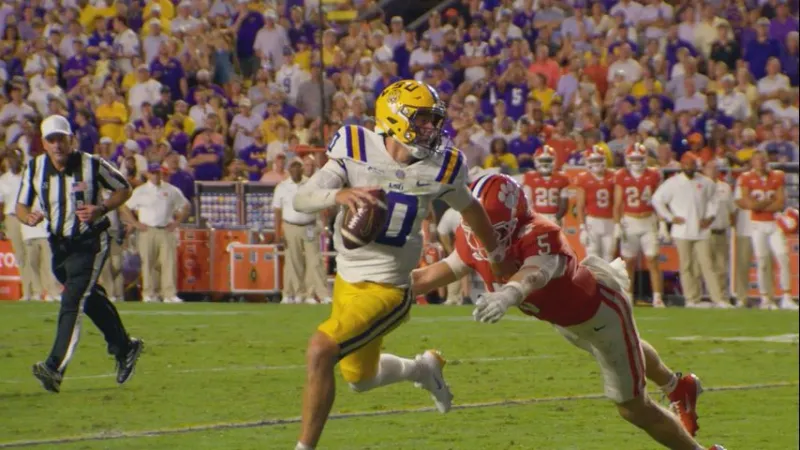 LSU football players to test sideline saliva screening for concussions