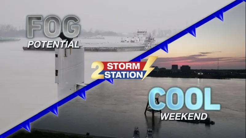Wednesday PM Forecast: Fog risk clears behind powerful cold front ahead of the weekend