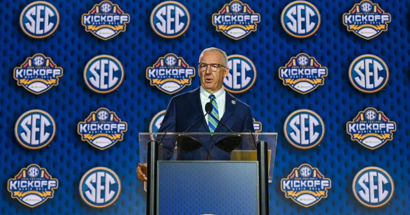 Greg Sankey says he's 'concerned' that LSU's relationship with the SEC has been damaged