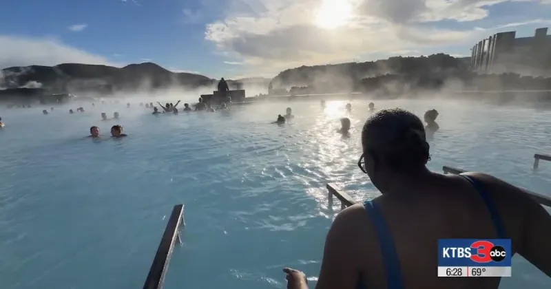 KTBS Travel Club soaks in warmth at Iceland's "Blue Lagoon"