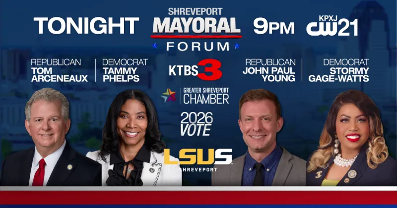 Shreveport mayoral candidates square off ahead of November election