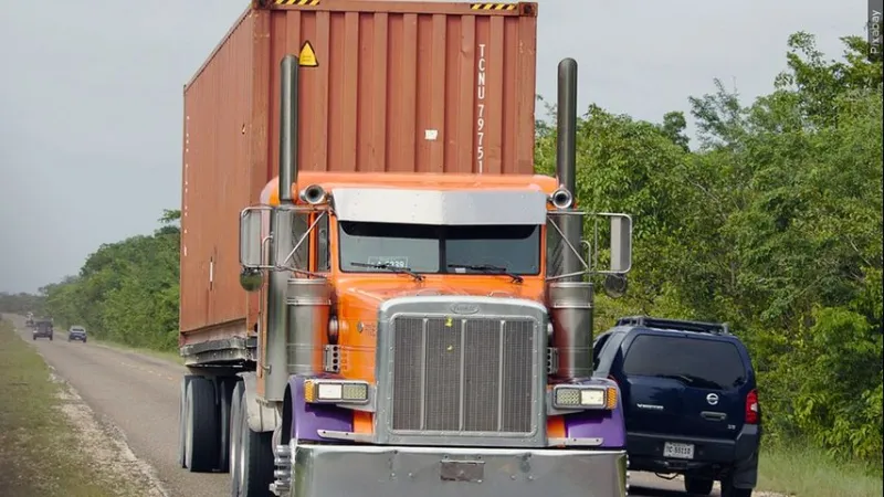 18-wheelers now barred from parking on private, public property within Baker except in two locations