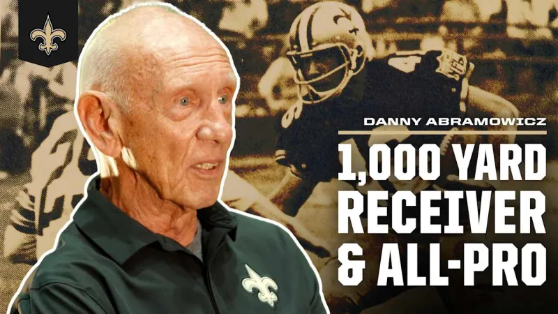 Danny Abramowicz on starring at wide receiver for early New Orleans Saints franchise | Legacy In Their Words