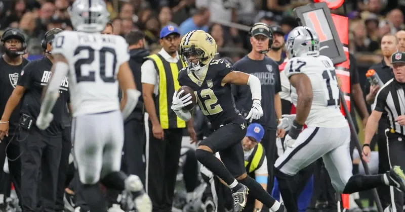 Saints All-Pro receiver Chris Olave missed his second straight practice with an illness