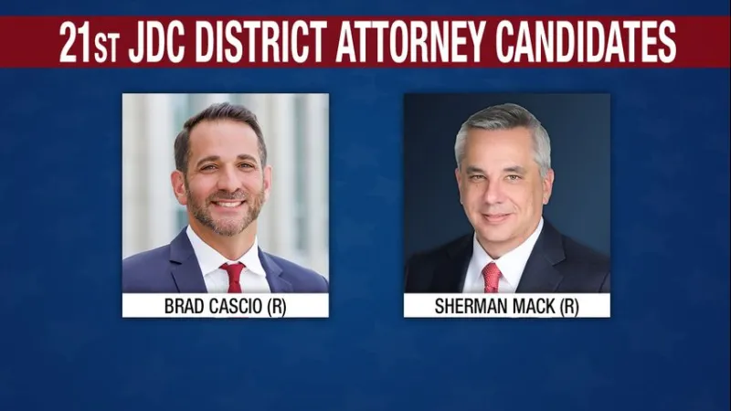 Two candidates vying to succeed longtime District Attorney Scott Perrilloux in 21st JDC