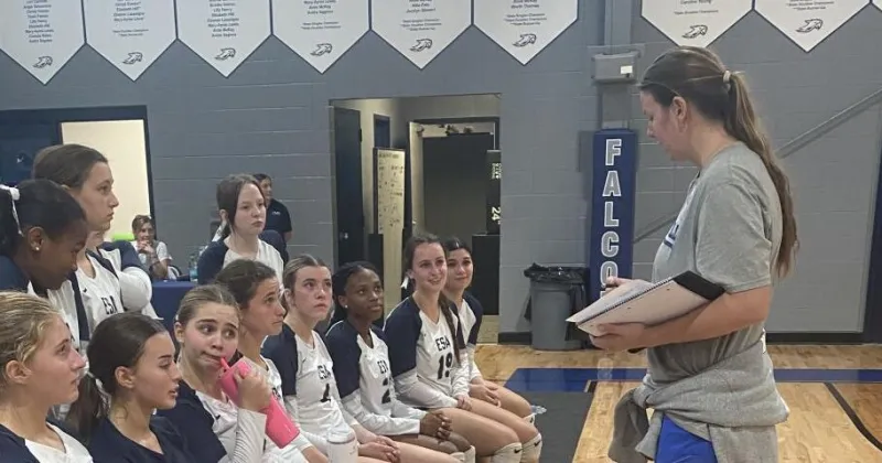 ESA volleyball coach likes way Falcons team playing down stretch