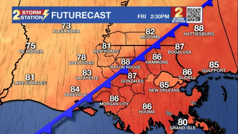 Friday AM Forecast: Major cold front almost here, big changes over the weekend