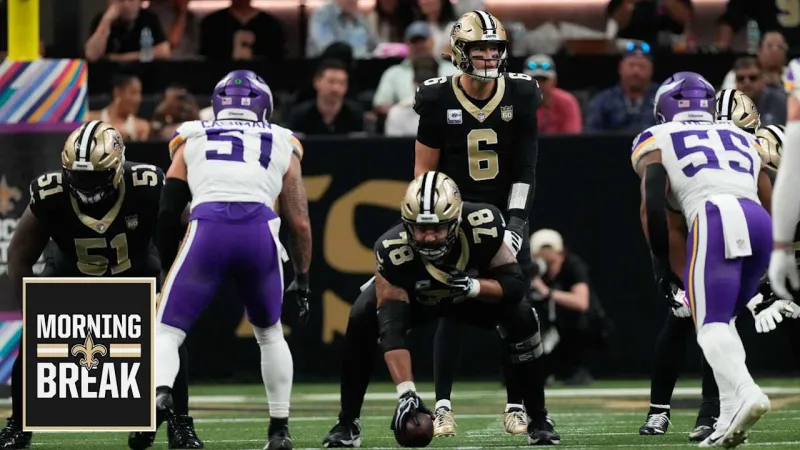 Morning Break: Saints offense prepares for pressure ahead of Giants matchup