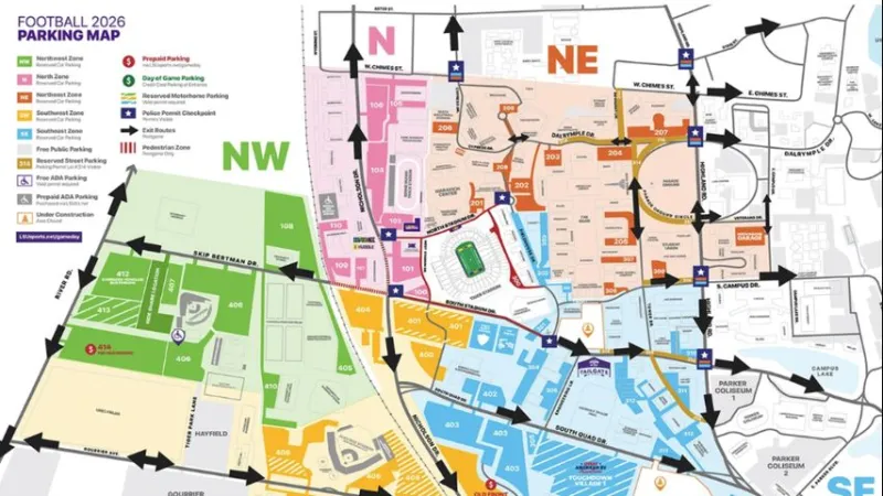LSU provides update on game day traffic ahead of matchup against Mississippi State