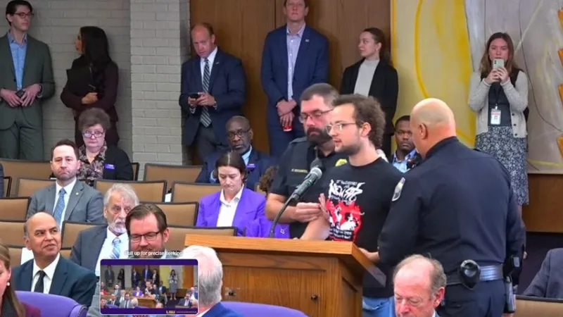 LSU student removed from Board of Supervisors meeting after protesting handling of sexual assault cases