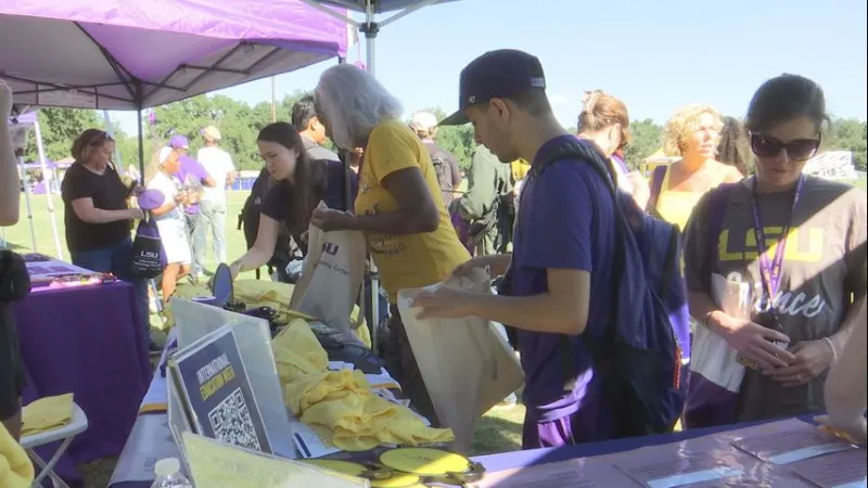 LSU community gathers on Parade Ground for annual Fall Fest