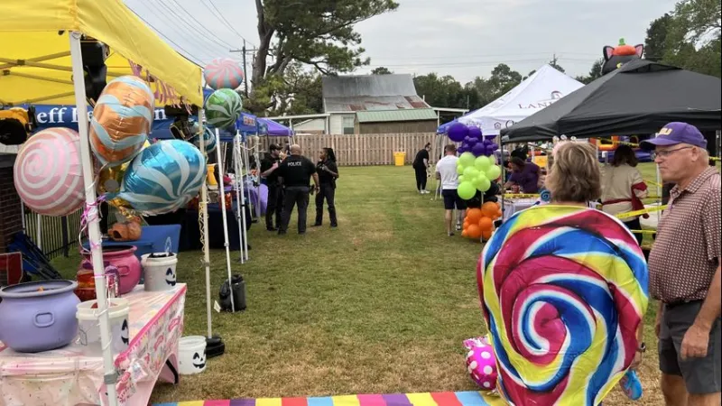 Town of Addis hosts family-friendly 'Boo-gie Bash'