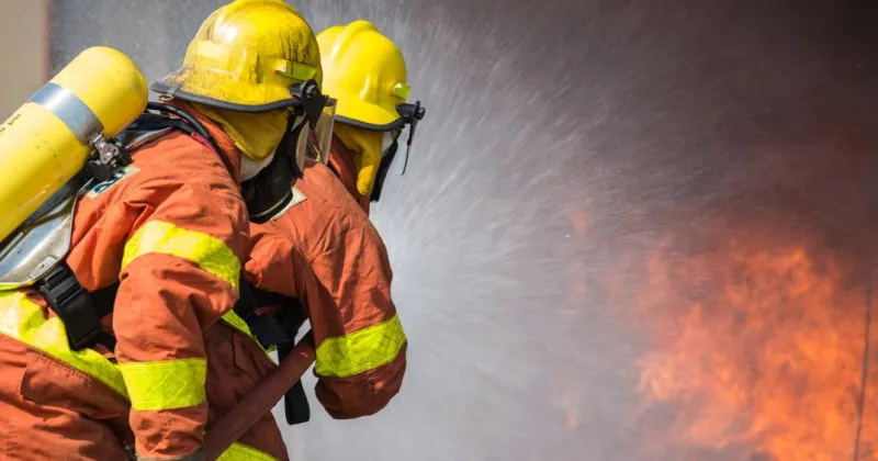 Multiple residential buildings catch fire overnight