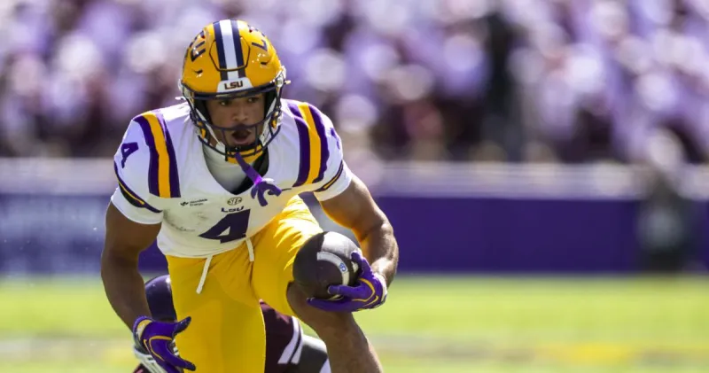 LSU lost one of its top wide receivers to an ankle injury vs. Mississippi State