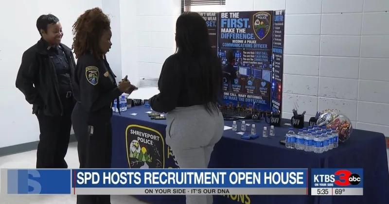 Shreveport Police Department hosts recruiting open house to attract new officers