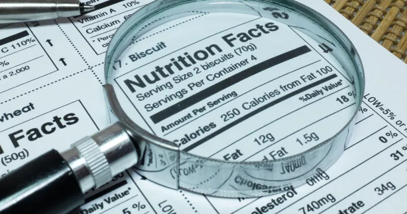 How I actually read a food label