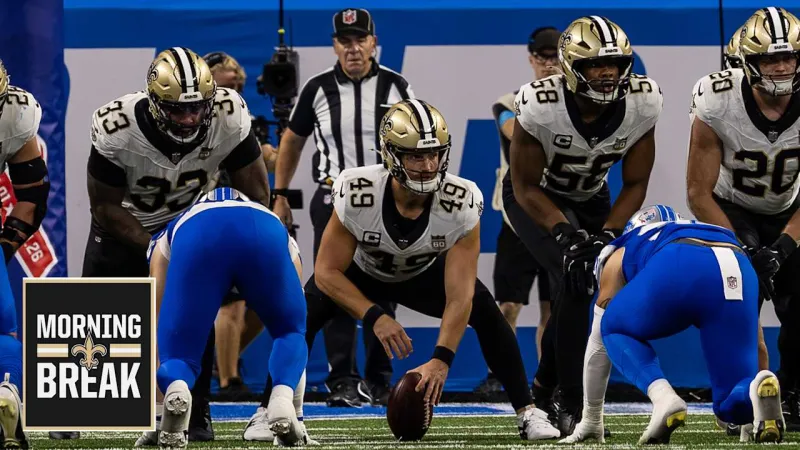 Morning Break: Saints make roster moves ahead of Week 6 matchup with Giants